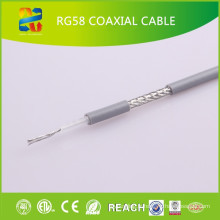 Câble coaxial 100 m bobine 50ohm Rg58 (RoHS CE approuvé)